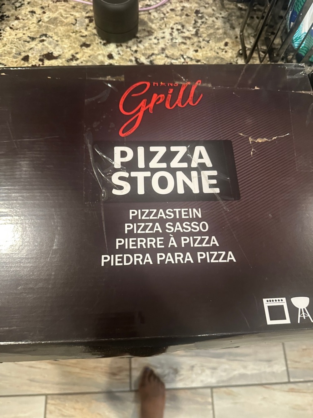 Pizza Stone - Black